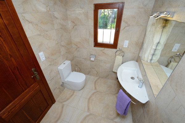 Modernes Badezimmer Ferienhaus Cala Ratjada